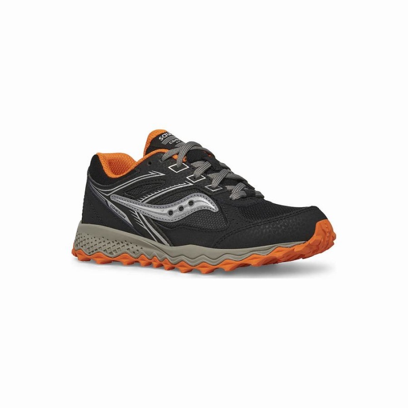 Sapatilhas Corrida Saucony Cohesion TR14 Renda Sneaker Criança Pretas Laranja | Portugal S95872-G72