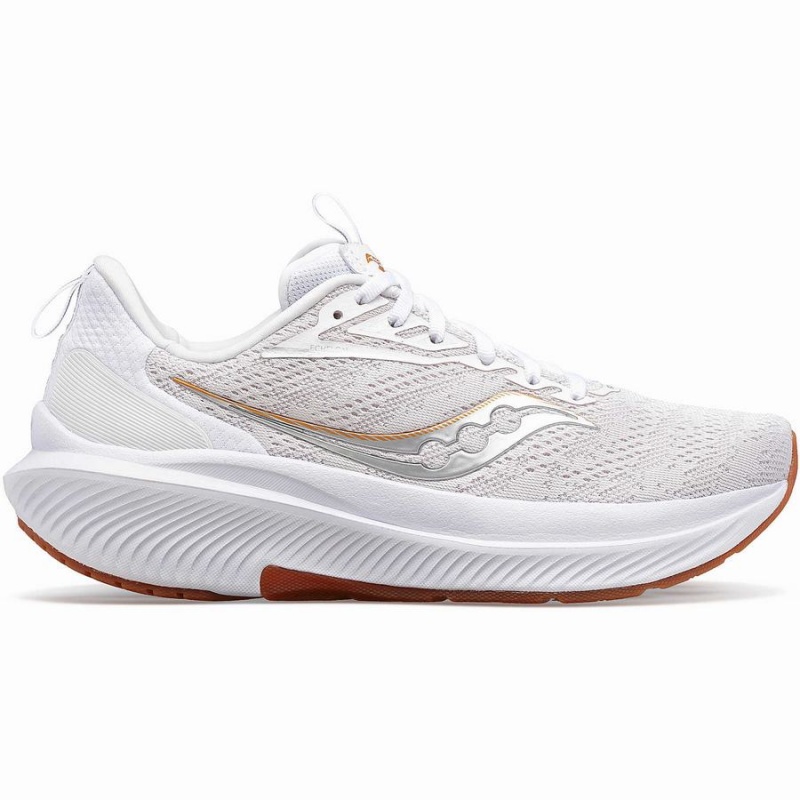 Sapatilhas Corrida Saucony Echelon 9 Wide Feminino Branco | Portugal S67243-X83