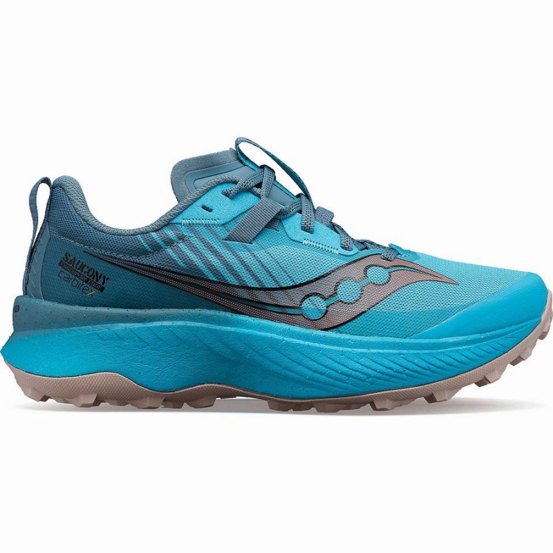 Sapatilhas Corrida Saucony Endorphin Edge Feminino Azuis | Portugal S24960-J61