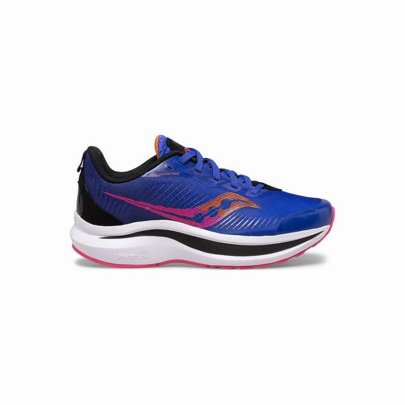 Sapatilhas Corrida Saucony Endorphin KDZ Sneaker Criança Azuis | Portugal S06581-C04