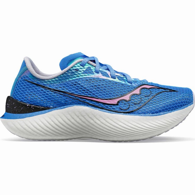 Sapatilhas Corrida Saucony Endorphin Pro 3 Feminino Azuis | Portugal S90247-P08