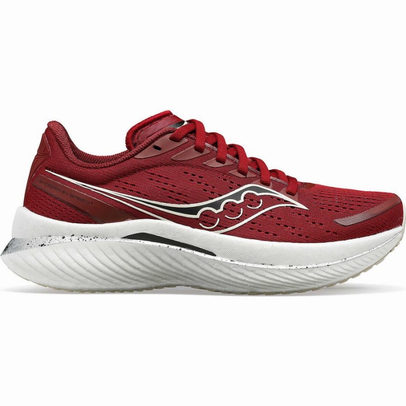 Sapatilhas Corrida Saucony Endorphin Speed 3 Feminino Vermelhas | Portugal S04569-R83