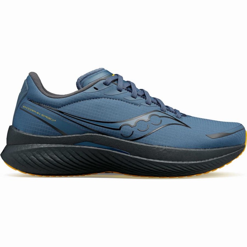 Sapatilhas Corrida Saucony Endorphin Speed 3 RUNSHIELD Masculino Azuis | Portugal S47318-F65