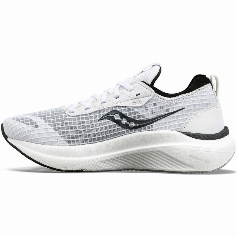 Sapatilhas Corrida Saucony Freedom Crossport Masculino Branco Pretas | Portugal S73452-U14