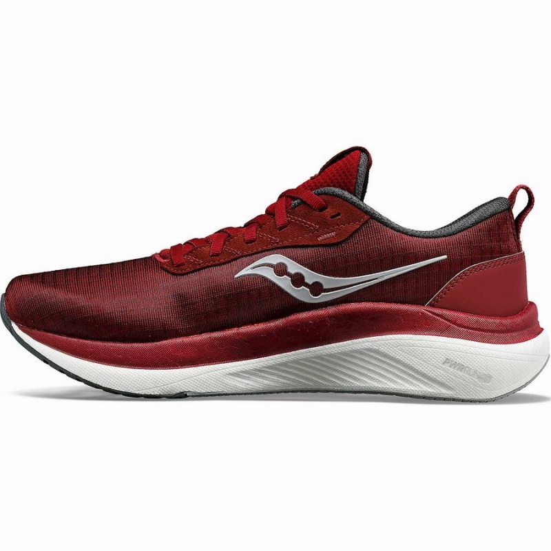 Sapatilhas Corrida Saucony Freedom Crossport Masculino Vermelhas Cinzentas | Portugal S41025-P14