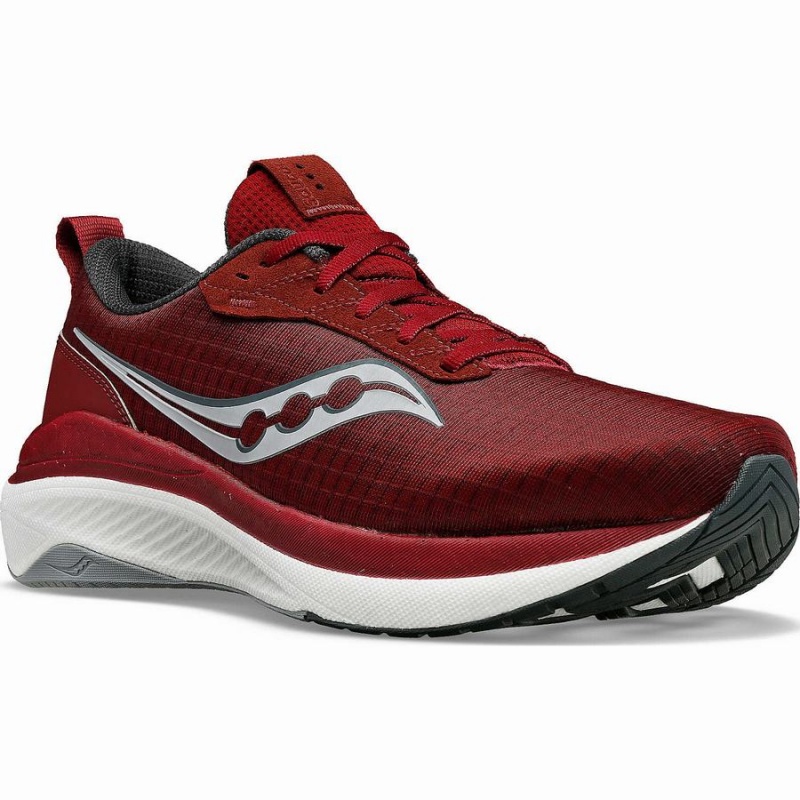 Sapatilhas Corrida Saucony Freedom Crossport Masculino Vermelhas Cinzentas | Portugal S41025-P14