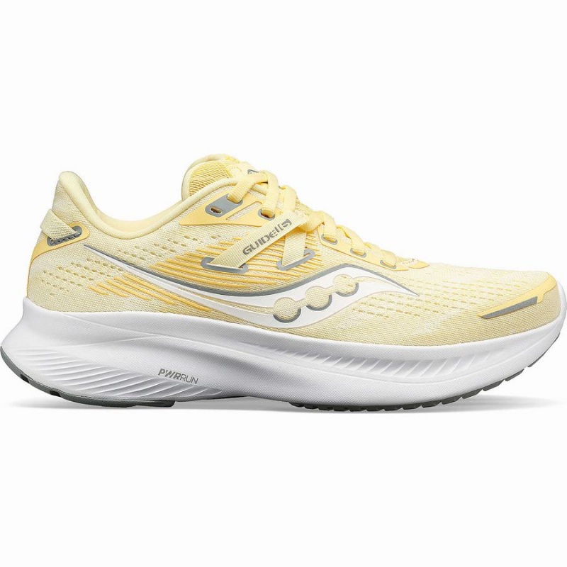 Sapatilhas Corrida Saucony Guide 16 Feminino Amarelas Branco | Portugal S09381-E79