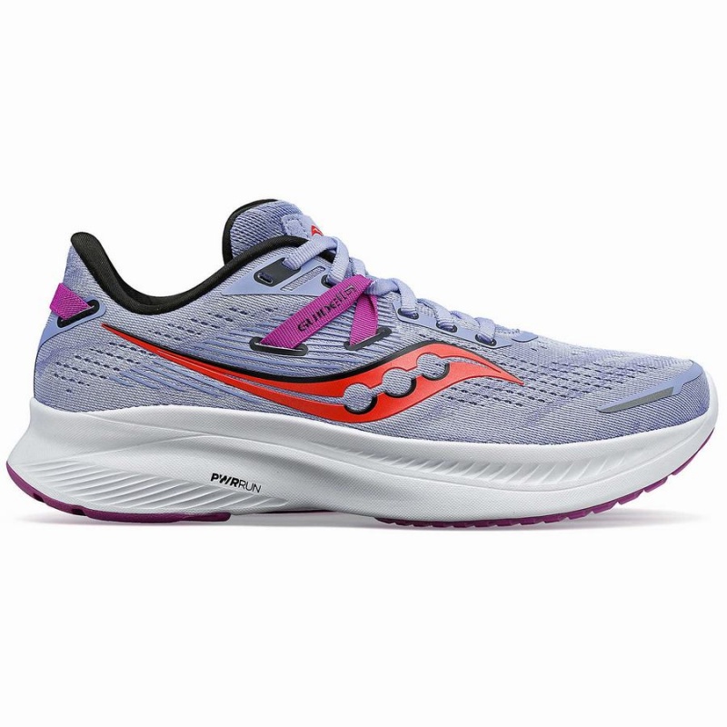 Sapatilhas Corrida Saucony Guide 16 Feminino Roxo | Portugal S14368-Z48