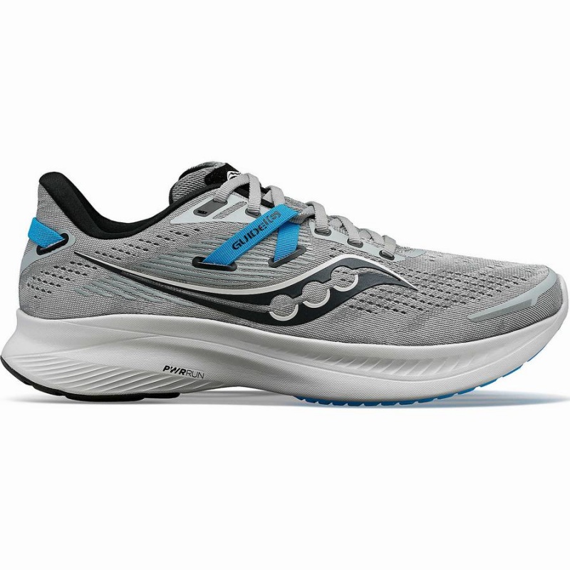 Sapatilhas Corrida Saucony Guide 16 Masculino Cinzentas Azuis | Portugal S29160-J16