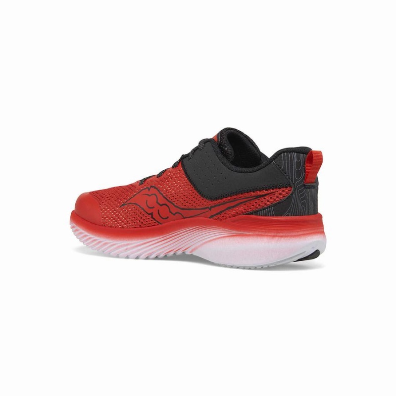 Sapatilhas Corrida Saucony Jay's Kinvara 14 Criança Pretas Vermelhas | Portugal S35879-Z65