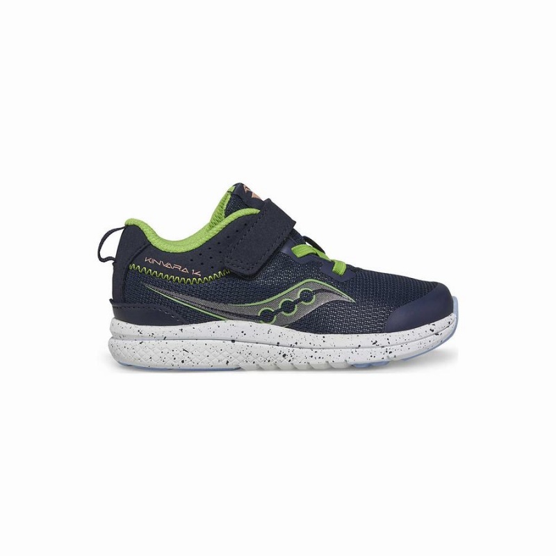 Sapatilhas Corrida Saucony Kinvara 14 A/C Jr. Sneaker Criança Azul Marinho Verdes | Portugal S15729-N35