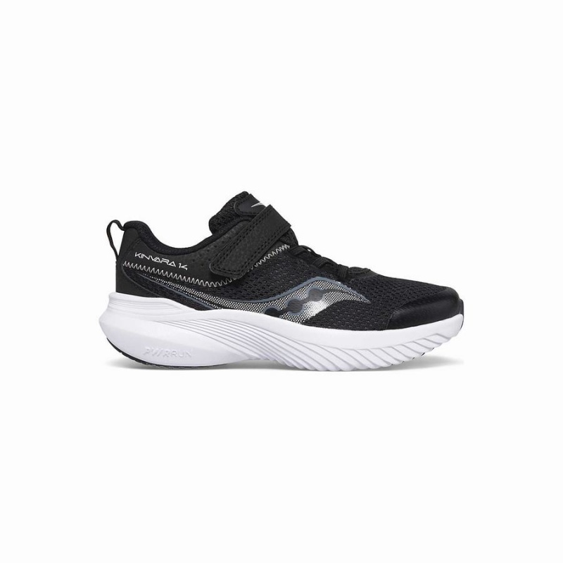 Sapatilhas Corrida Saucony Kinvara 14 A/C Sneaker Criança Pretas Cinzentas | Portugal S27138-P53