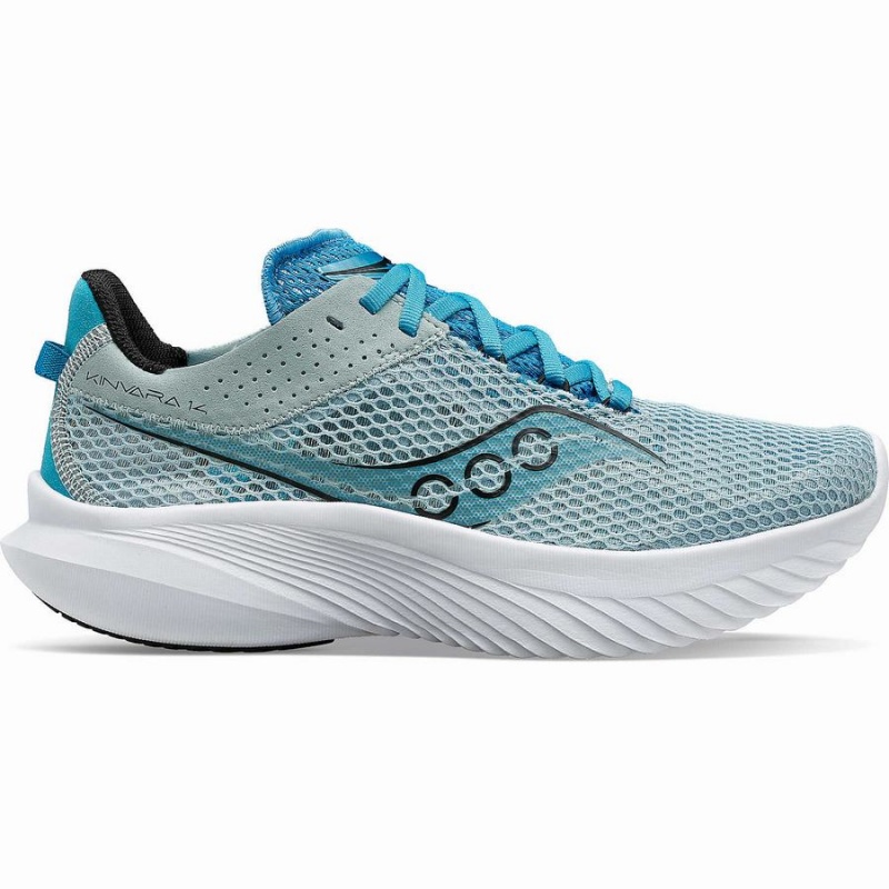 Sapatilhas Corrida Saucony Kinvara 14 Feminino Glacier / Ink | Portugal S54621-S94