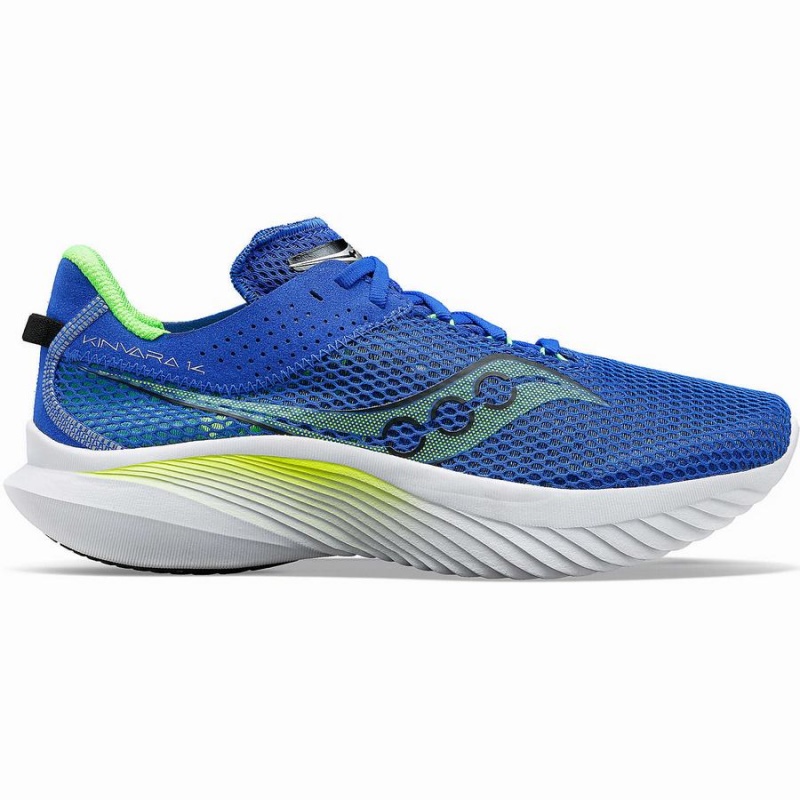 Sapatilhas Corrida Saucony Kinvara 14 Masculino Azuis Verdes | Portugal S89471-T47