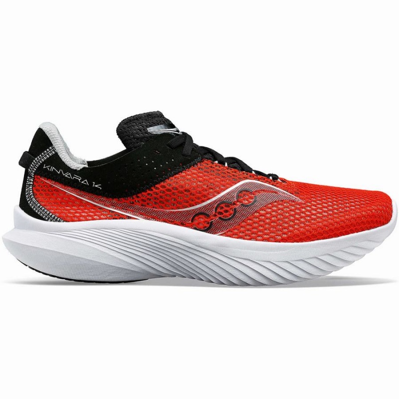 Sapatilhas Corrida Saucony Kinvara 14 Masculino Vermelhas Pretas | Portugal S65371-X73