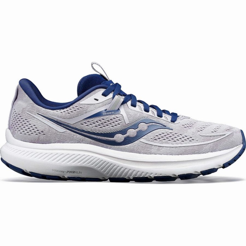 Sapatilhas Corrida Saucony Omni 21 Feminino Roxo Azul Anil | Portugal S45137-X47