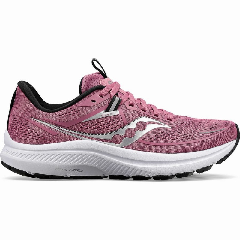 Sapatilhas Corrida Saucony Omni 21 Feminino Roxo Pretas | Portugal S86951-V28