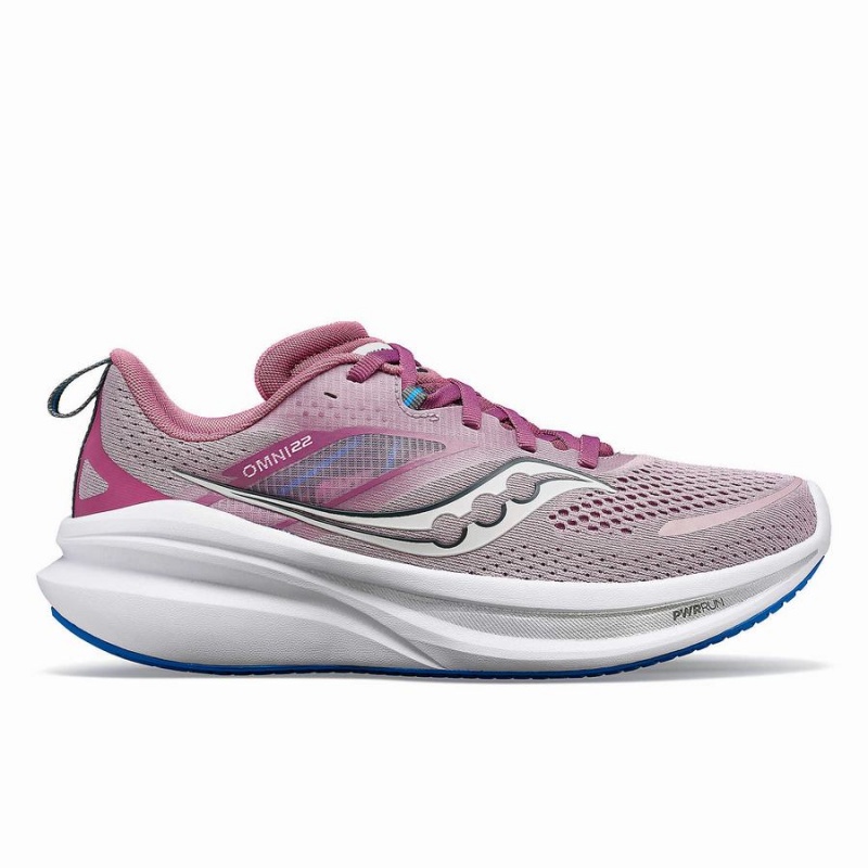 Sapatilhas Corrida Saucony Omni 22 Feminino Roxo Azuis Escuro | Portugal S56819-N76