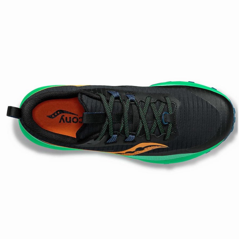 Sapatilhas Corrida Saucony Peregrine 13 Masculino Pretas Verdes | Portugal S30892-X48