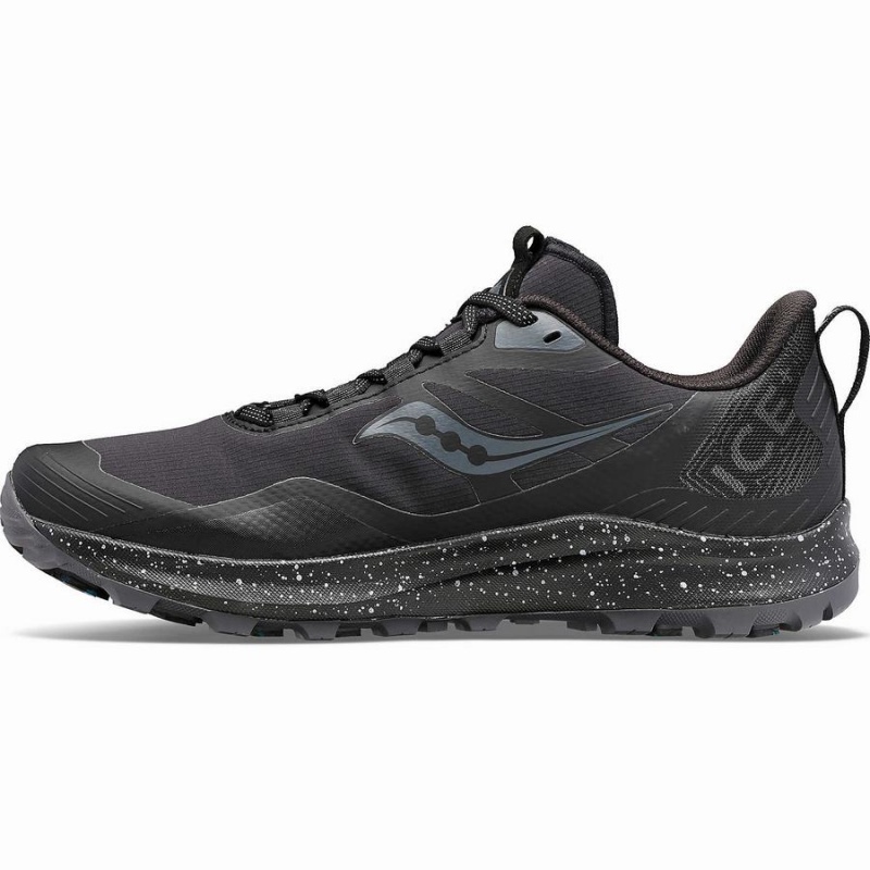 Sapatilhas Corrida Saucony Peregrine ICE+ 3 Masculino Pretas Cinzentas | Portugal S28340-P98