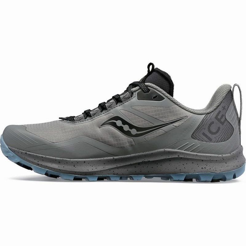 Sapatilhas Corrida Saucony Peregrine ICE+ 3 Feminino Cinzentas Pretas | Portugal S70158-F15