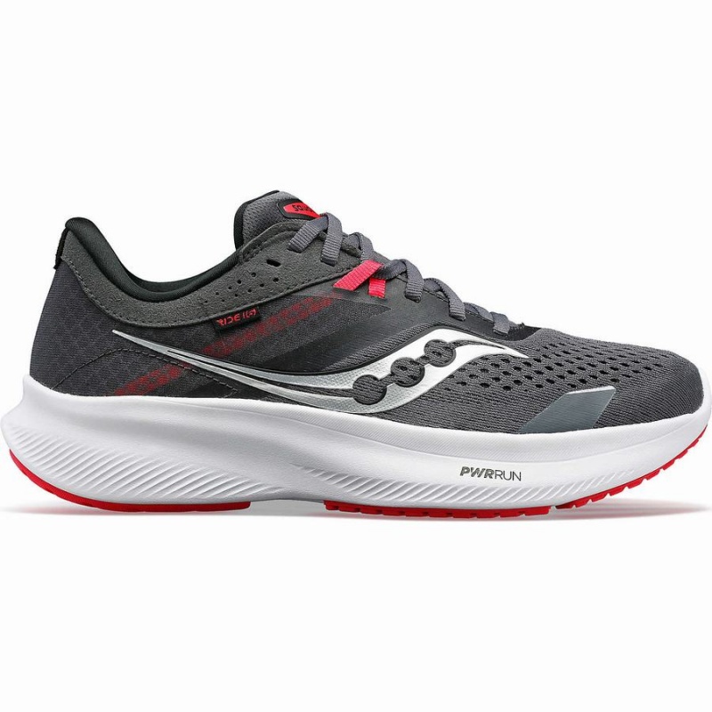 Sapatilhas Corrida Saucony Ride 16 Feminino Cinzentas | Portugal S73940-R25