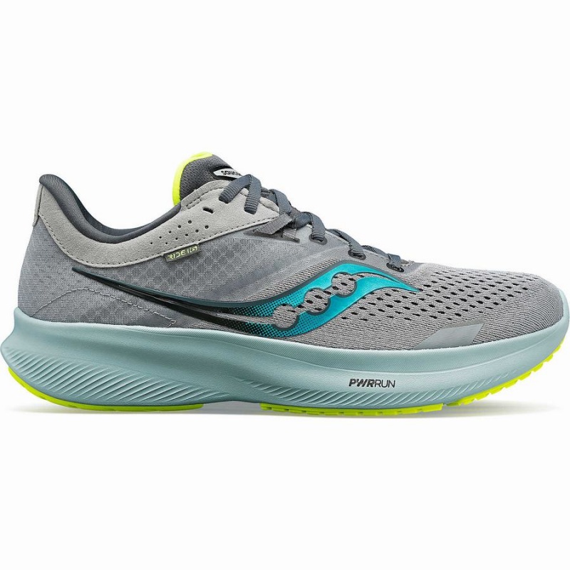 Sapatilhas Corrida Saucony Ride 16 Masculino Cinzentas | Portugal S14950-N73