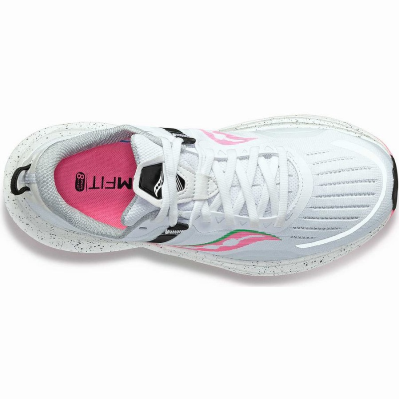 Sapatilhas Corrida Saucony Tempus Feminino Branco Rosa | Portugal S80693-W74