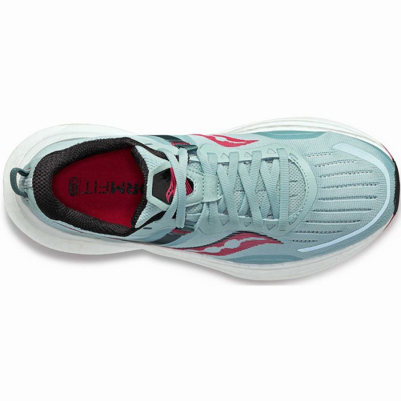 Sapatilhas Corrida Saucony Tempus Feminino Turquesa Rosa | Portugal S78320-E40