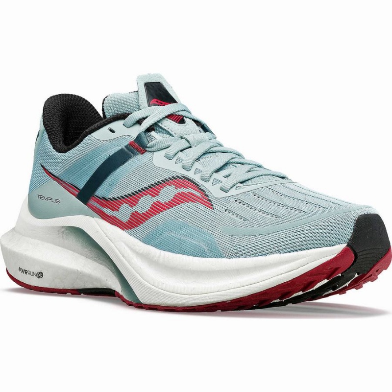 Sapatilhas Corrida Saucony Tempus Feminino Turquesa Rosa | Portugal S78320-E40