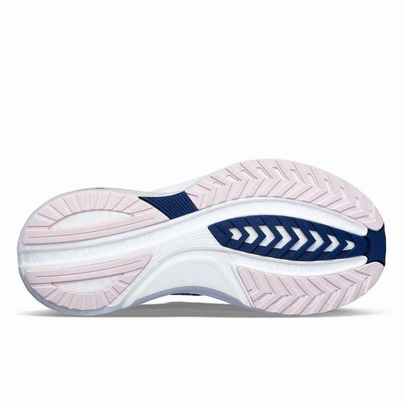 Sapatilhas Corrida Saucony Tempus Feminino Azul Marinho Roxo | Portugal S23076-T29