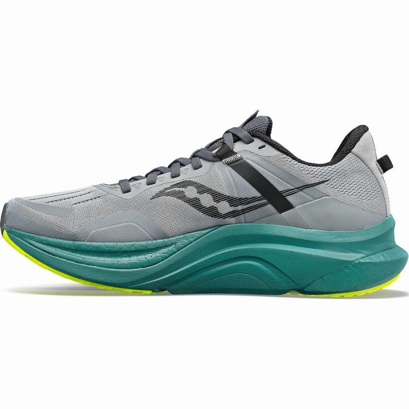 Sapatilhas Corrida Saucony Tempus Wide Masculino Cinzentas Verdes | Portugal S34109-C10