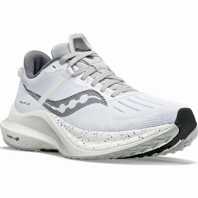 Sapatilhas Corrida Saucony Tempus Masculino Branco Pretas | Portugal S47395-Z63