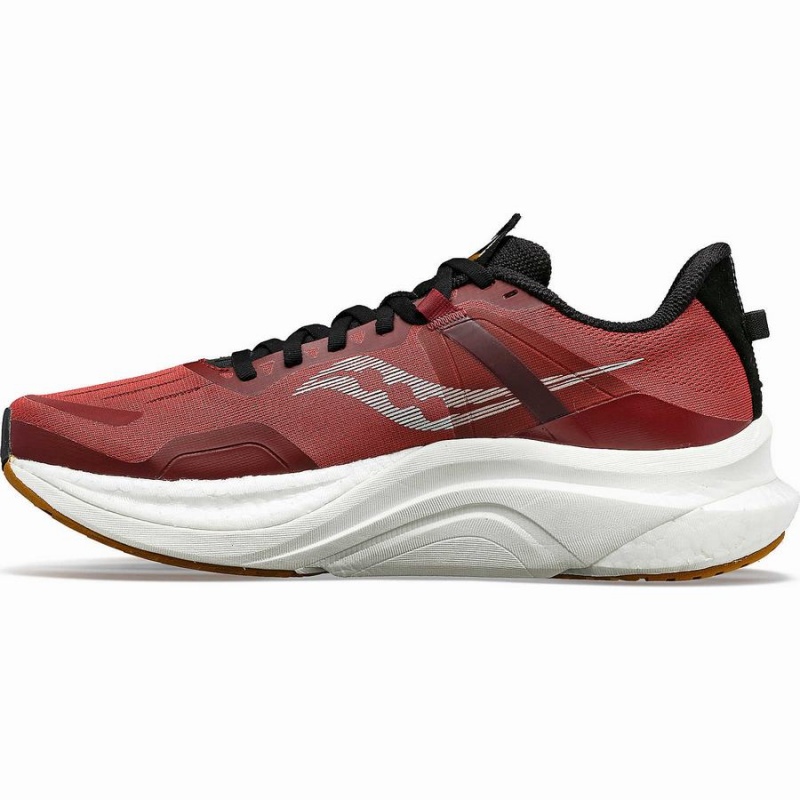 Sapatilhas Corrida Saucony Tempus Masculino Vermelhas Pretas | Portugal S37496-X90