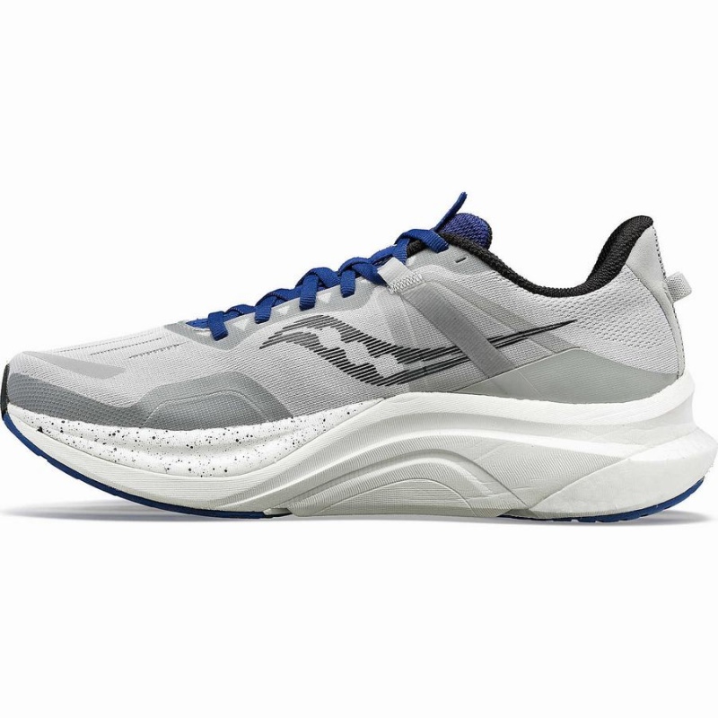 Sapatilhas Corrida Saucony Tempus Masculino Cinzentas Azul Anil | Portugal S01843-G82