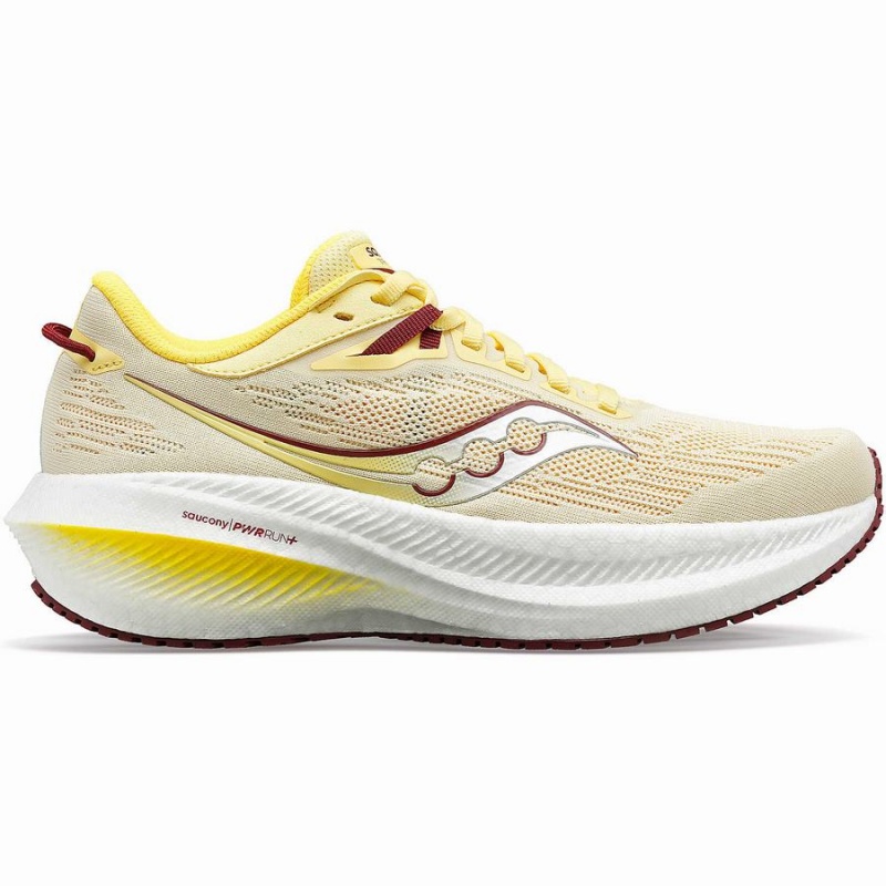 Sapatilhas Corrida Saucony Triumph 21 Feminino Amarelas | Portugal S83697-N01