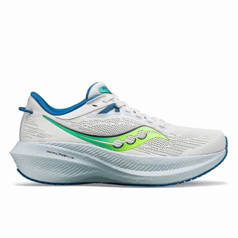 Sapatilhas Corrida Saucony Triumph 21 Feminino Branco Menta | Portugal S31547-M60