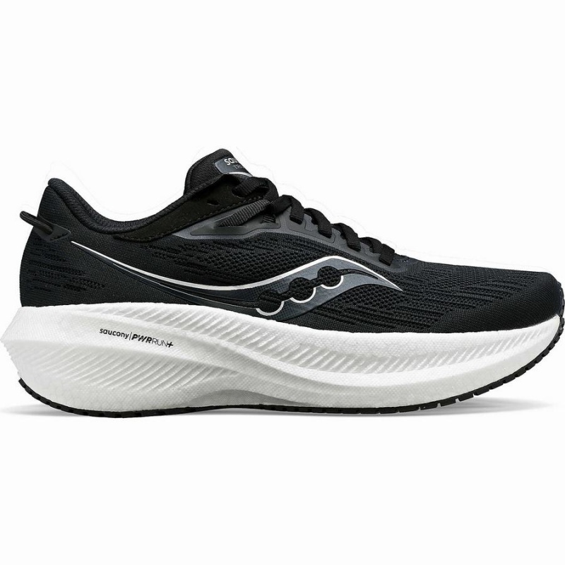 Sapatilhas Corrida Saucony Triumph 21 Feminino Pretas Branco | Portugal S63248-D84