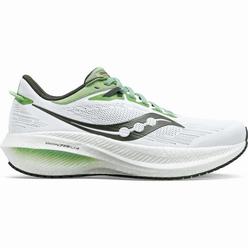 Sapatilhas Corrida Saucony Triumph 21 Masculino Branco | Portugal S16839-V62