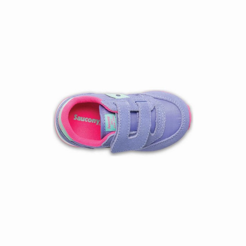 Sapatilhas Saucony Baby Jazz Hook & Loop Criança Roxo | Portugal S56980-Q57