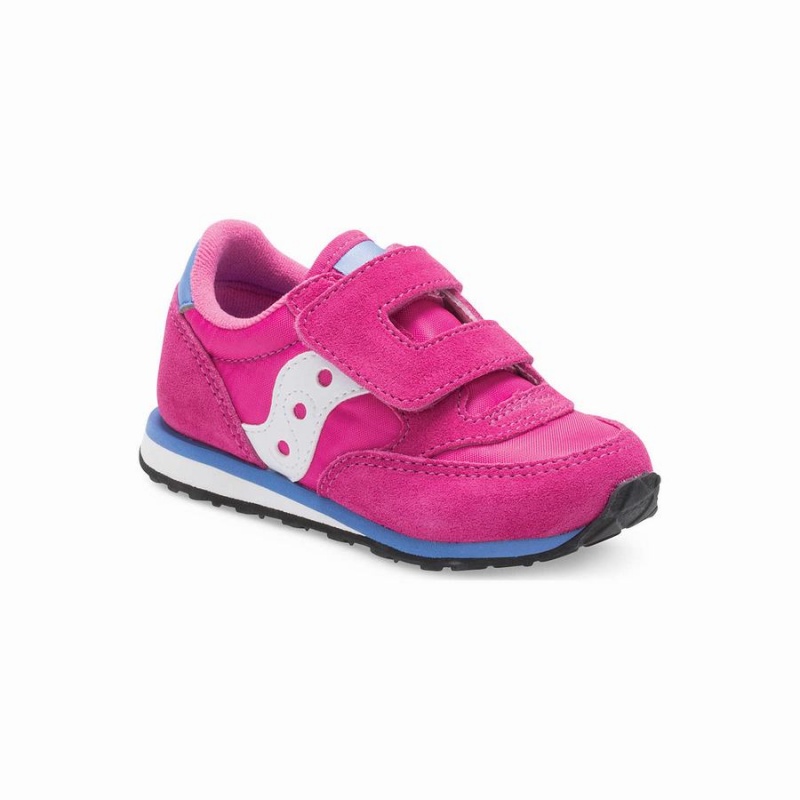 Sapatilhas Saucony Baby Jazz Hook & Loop Criança Rosa | Portugal S56204-E57