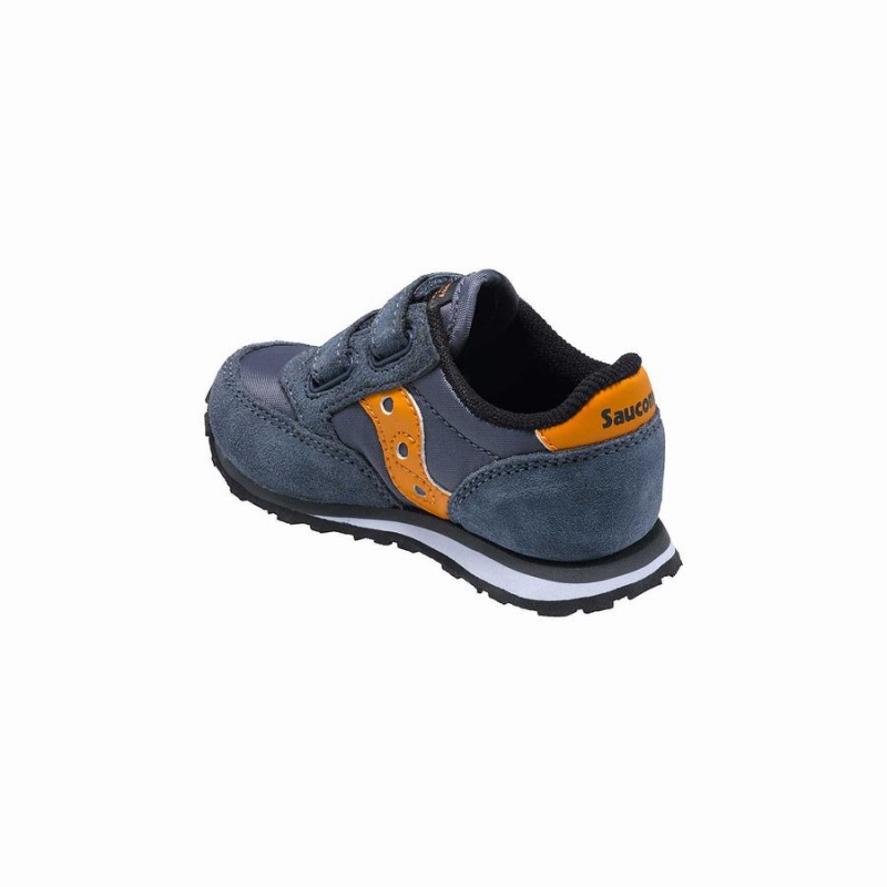 Sapatilhas Saucony Baby Jazz Hook & Loop Criança Cinzentas Laranja | Portugal S10934-R24