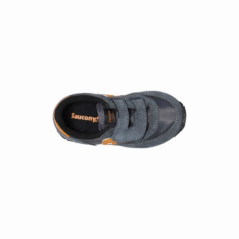 Sapatilhas Saucony Baby Jazz Hook & Loop Criança Cinzentas Laranja | Portugal S10934-R24