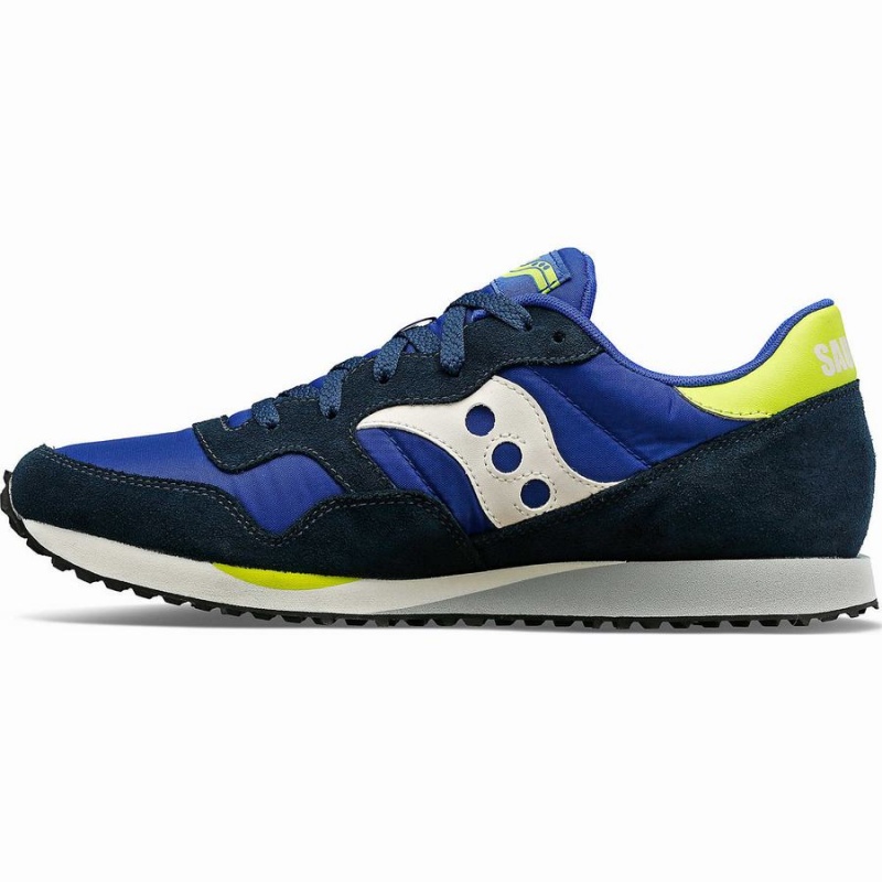 Sapatilhas Saucony DXN Trainer Feminino Azuis Branco Luz Verdes | Portugal S96384-T19