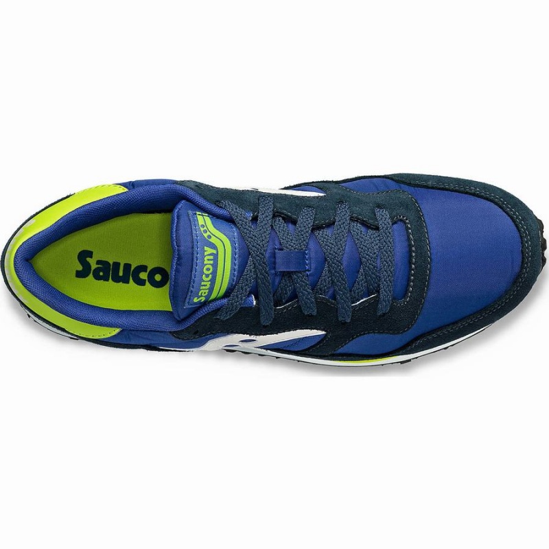 Sapatilhas Saucony DXN Trainer Feminino Azuis Branco Luz Verdes | Portugal S96384-T19