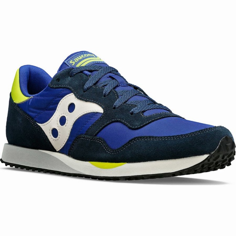 Sapatilhas Saucony DXN Trainer Feminino Azuis Branco Luz Verdes | Portugal S96384-T19