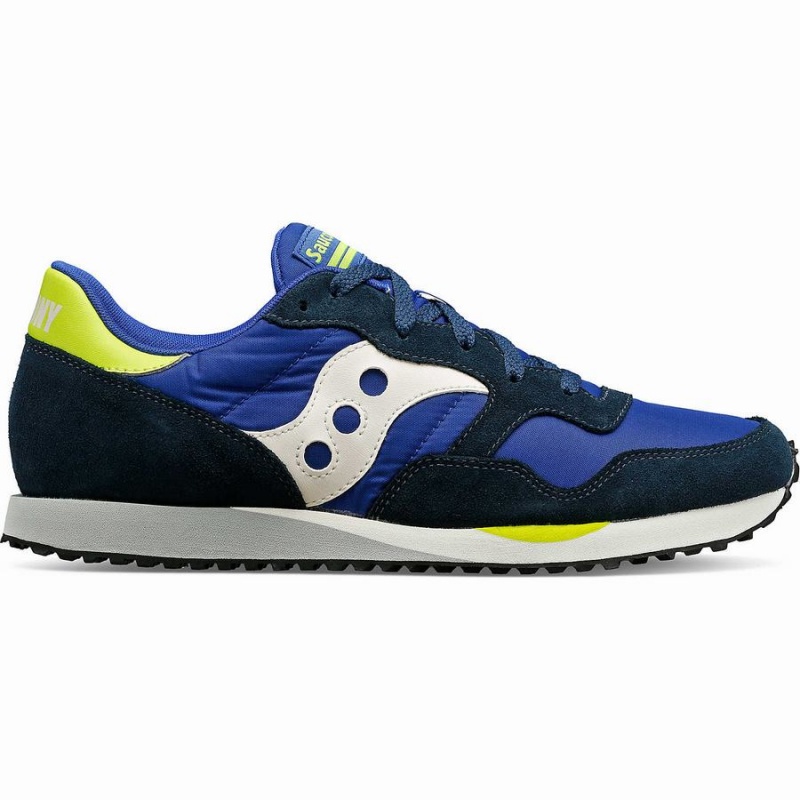 Sapatilhas Saucony DXN Trainer Feminino Azuis Branco Luz Verdes | Portugal S96384-T19