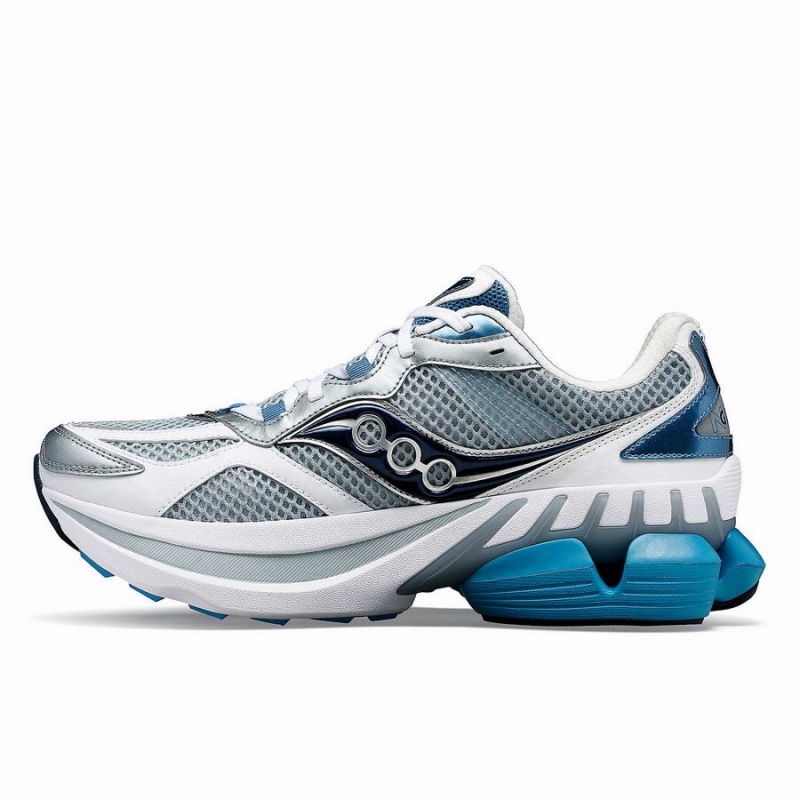 Sapatilhas Saucony Grid NXT Feminino Branco Luz Azuis | Portugal S09374-G18