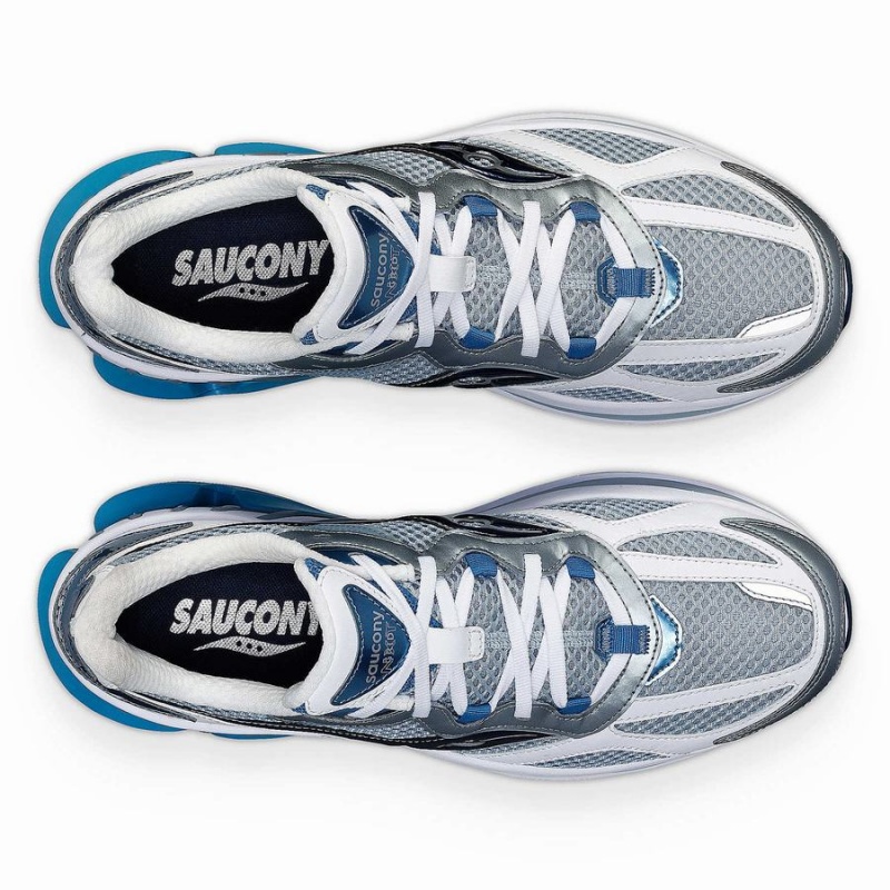 Sapatilhas Saucony Grid NXT Feminino Branco Luz Azuis | Portugal S09374-G18