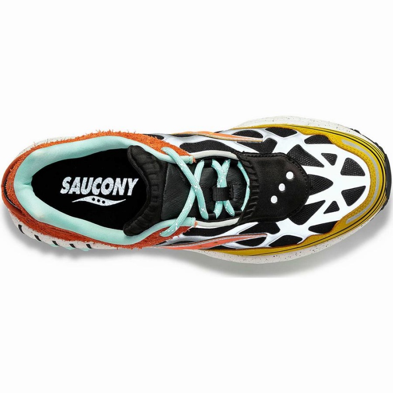 Sapatilhas Saucony Grid Web Trailian Feminino Marrom Mostarda | Portugal S07156-V90